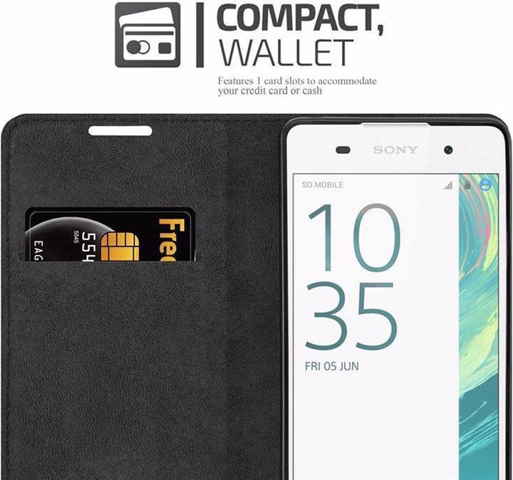 Produktbild Cadorabo Book Invisible Magnet Cover (Sony Xperia E5)