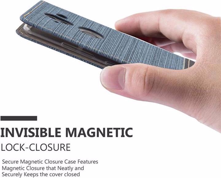 Actual product image Cadorabo Book Jeans Optics Cover (Nokia 8 Sirocco)