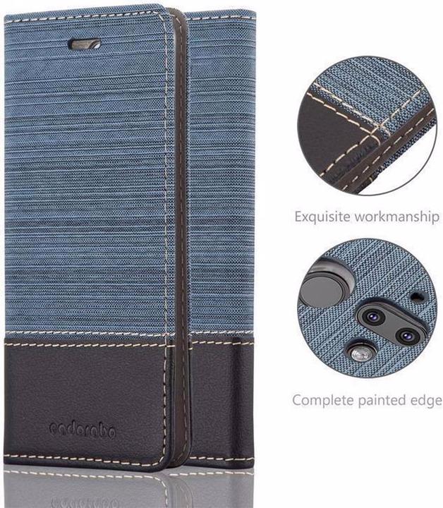 Actual product image Cadorabo Book Jeans Optics Cover (Nokia 8 Sirocco)