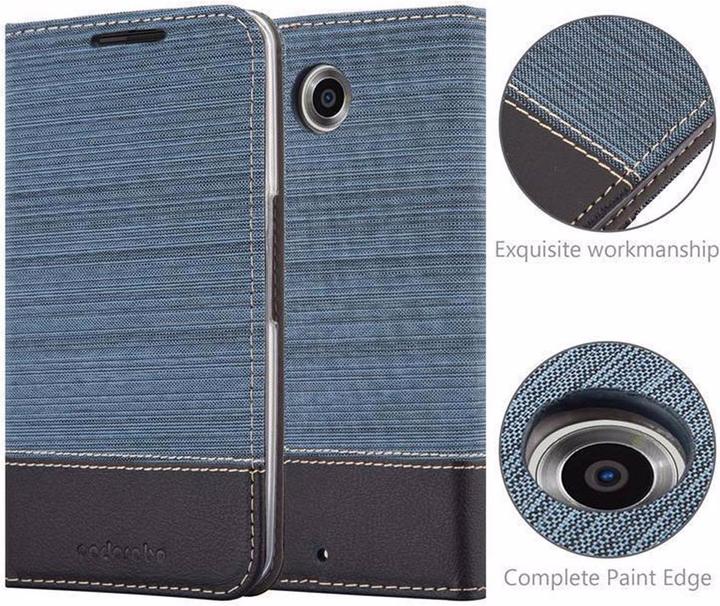 Immagine prodotto Cadorabo Copertina del libro Jeans Optics (Google Nexus 6)