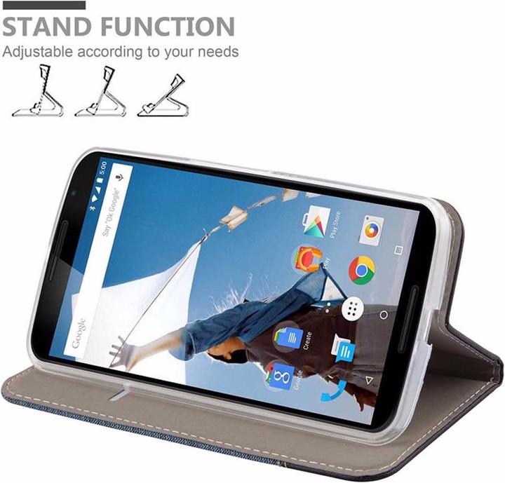 Immagine prodotto Cadorabo Copertina del libro Jeans Optics (Google Nexus 6)