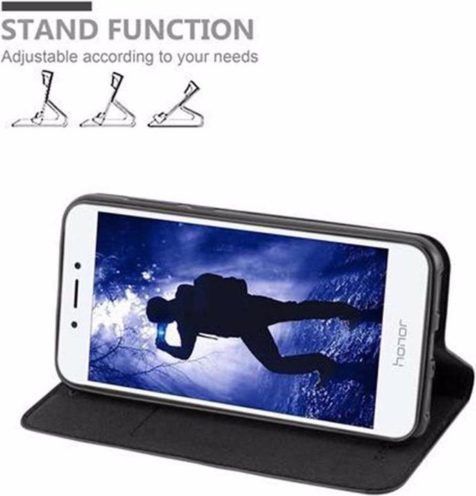 Produktbild Cadorabo Book Invisible Magnet Cover (Honor 6A)