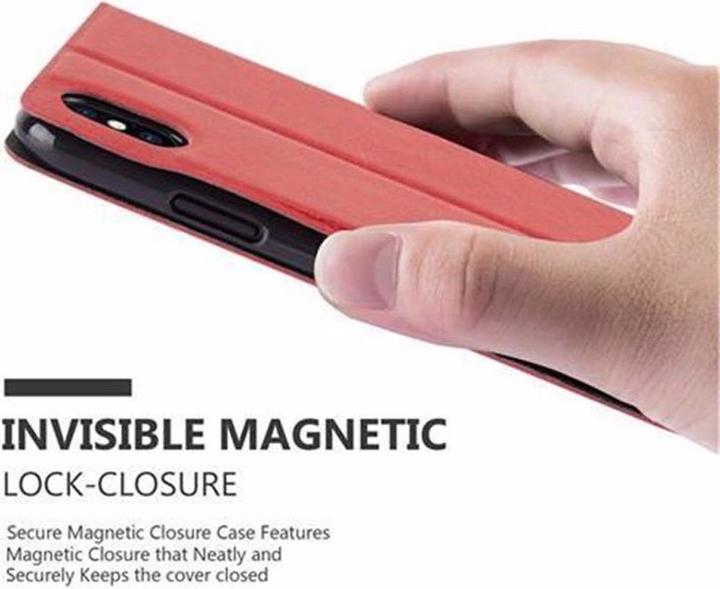 Actual product image Cadorabo Book with View double window cover (Apple iPhone X)