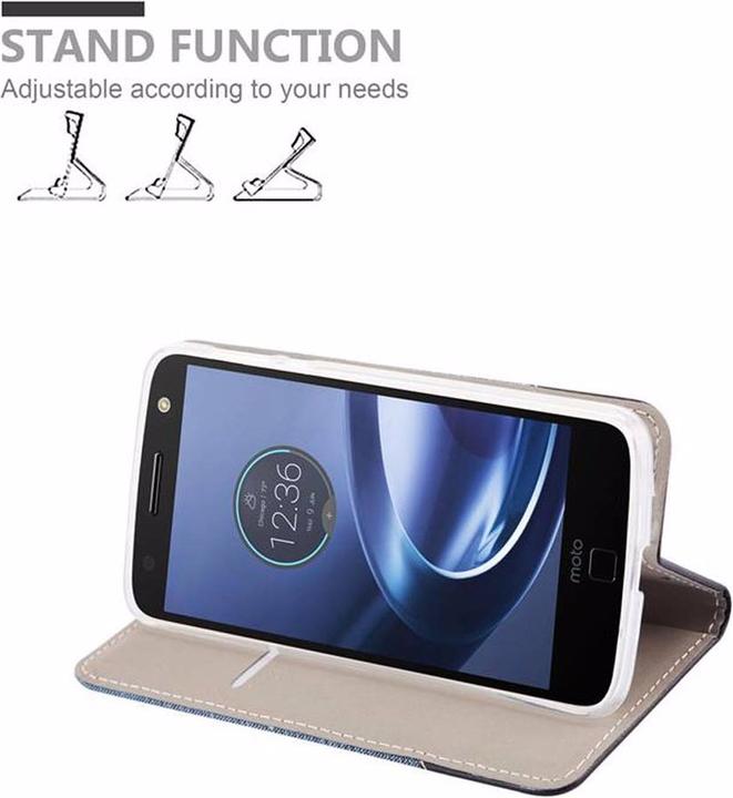 Immagine prodotto Cadorabo Copertina del libro Jeans Optics (Motorola Moto Z Force)