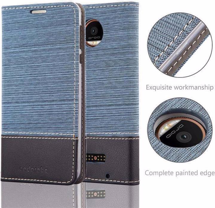 Immagine prodotto Cadorabo Copertina del libro Jeans Optics (Motorola Moto Z Force)