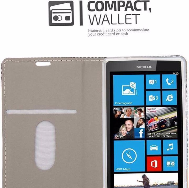 Image du produit Cadorabo Couverture look jeans Book (Nokia Lumia 520)