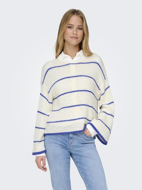 Immagine prodotto Only ONLGEENA 7/8 STRIPE O-NECK KNT (S)
