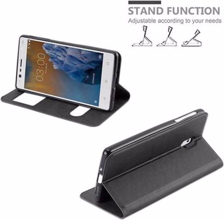 Produktbild Cadorabo Book mit View Doppelfenster Cover (OnePlus 3)