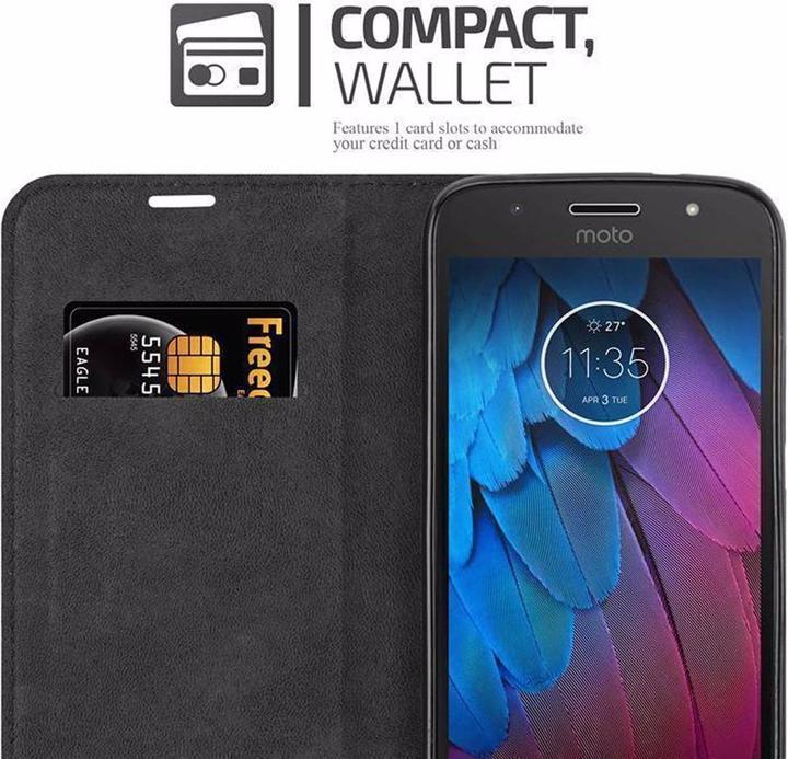 Immagine prodotto Cadorabo Copertina magnetica invisibile del libro (Motorola Moto G5S)