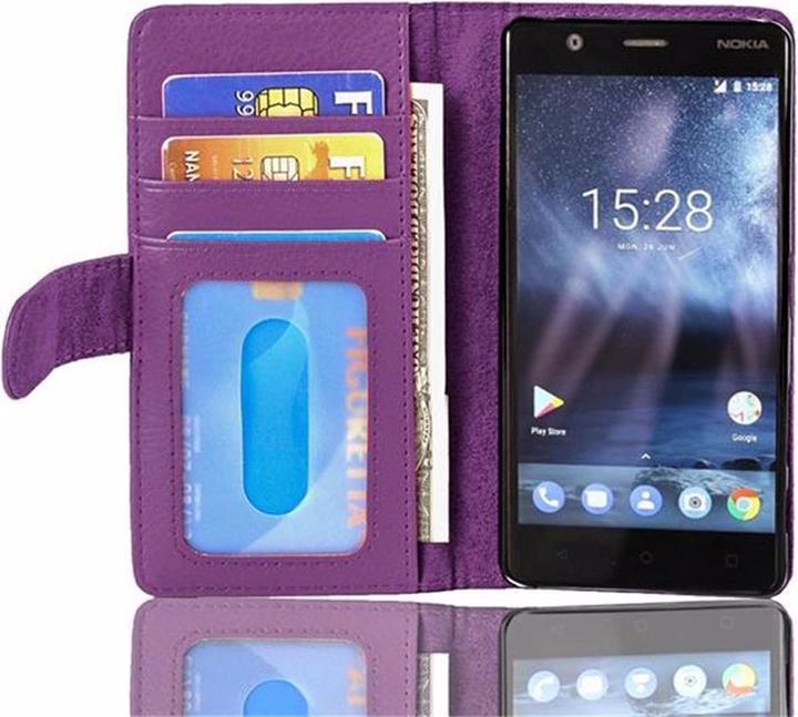 Image du produit Cadorabo Book avec 3 pochettes pour cartes Couverture (OnePlus 3)