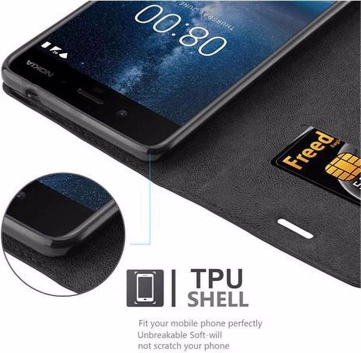 Immagine prodotto Cadorabo Copertina magnetica invisibile del libro (Apple iPhone 8)