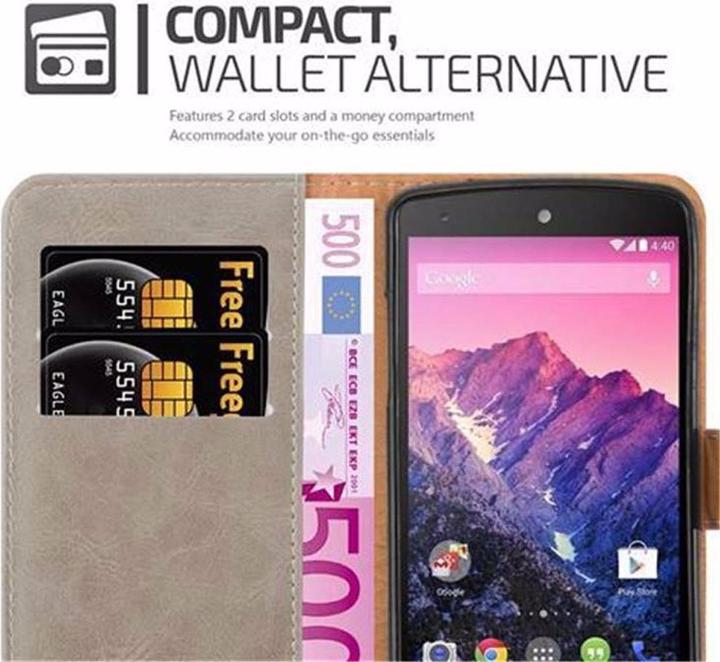 Produktbild Cadorabo Book Luxury Cover (LG Nexus 5)