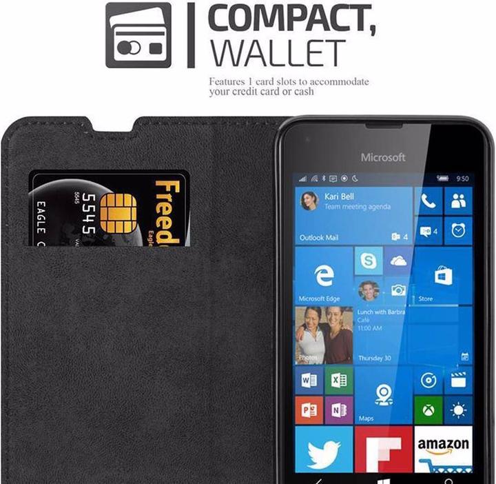 Immagine prodotto Cadorabo Copertina magnetica invisibile del libro (Microsoft Lumia 550)