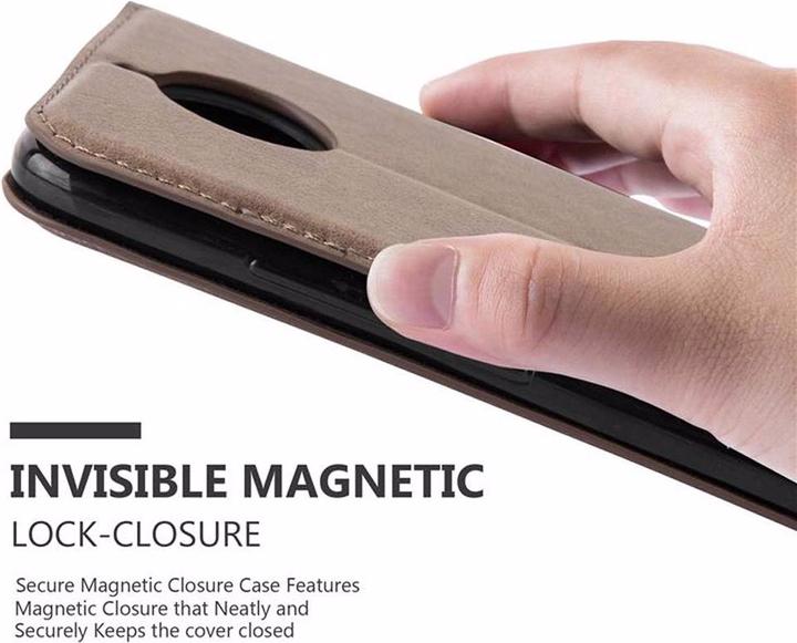 Immagine prodotto Cadorabo Copertina magnetica invisibile del libro (Motorola Moto G5S)