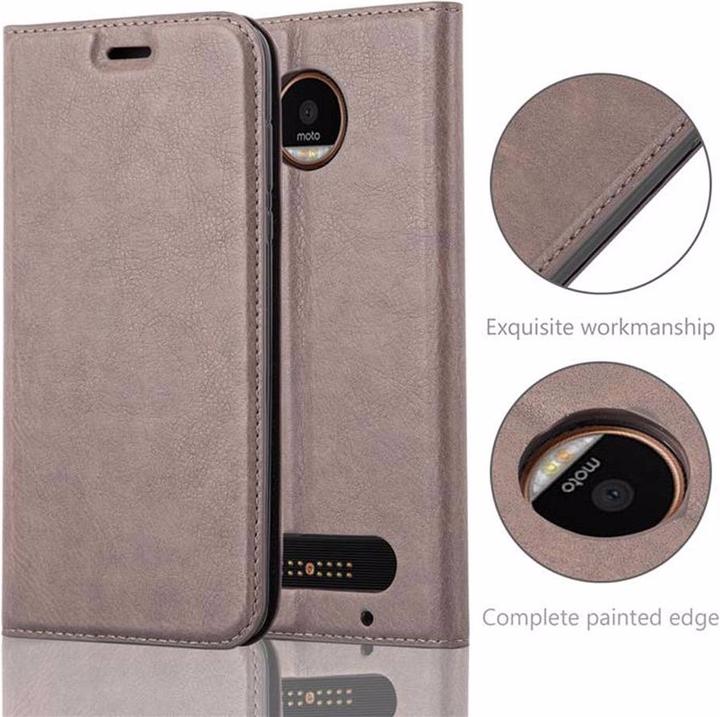 Produktbild Cadorabo Book Invisible Magnet Cover (Motorola Moto Z2)