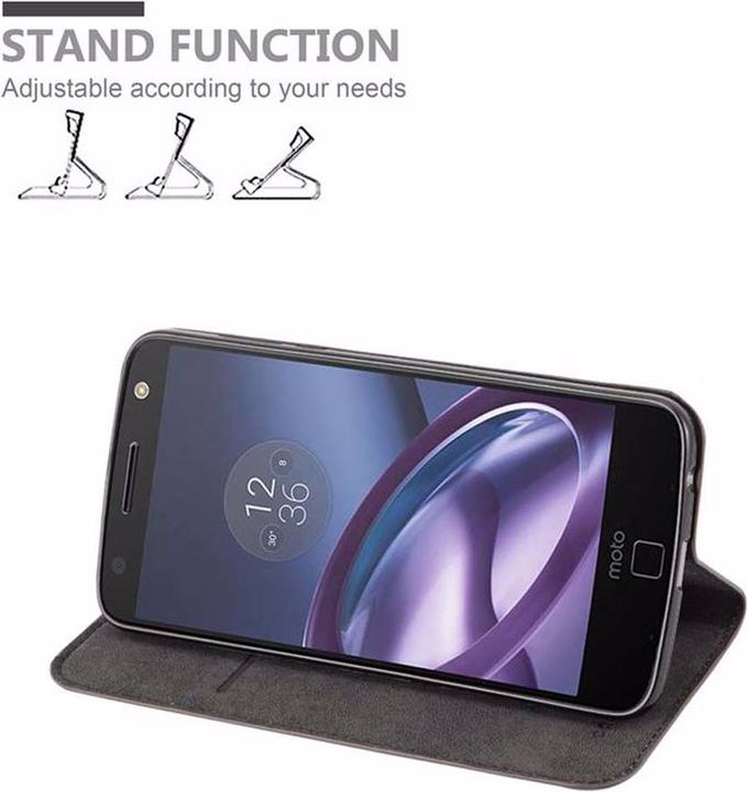 Produktbild Cadorabo Book Invisible Magnet Cover (Motorola Moto Z2)