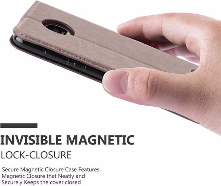 Produktbild Cadorabo Book Invisible Magnet Cover (Motorola Moto Z2)