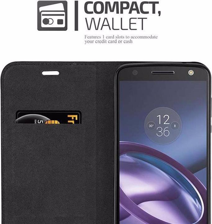 Produktbild Cadorabo Book Invisible Magnet Cover (Motorola Moto Z2)