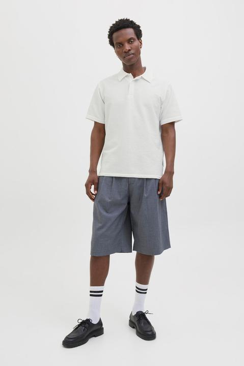 Actual product image Jack & Jones Einfarbig Polokragen Poloshirt Poloshirt (M)