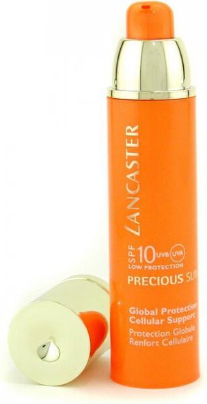 Produktbild Lancaster Precious Sun Age-Defying Sunscreen Cream For Face, Neck, And Decollete Spf 10 50 Ml (Sonnencreme, Bis SPF 10, 50 ml)