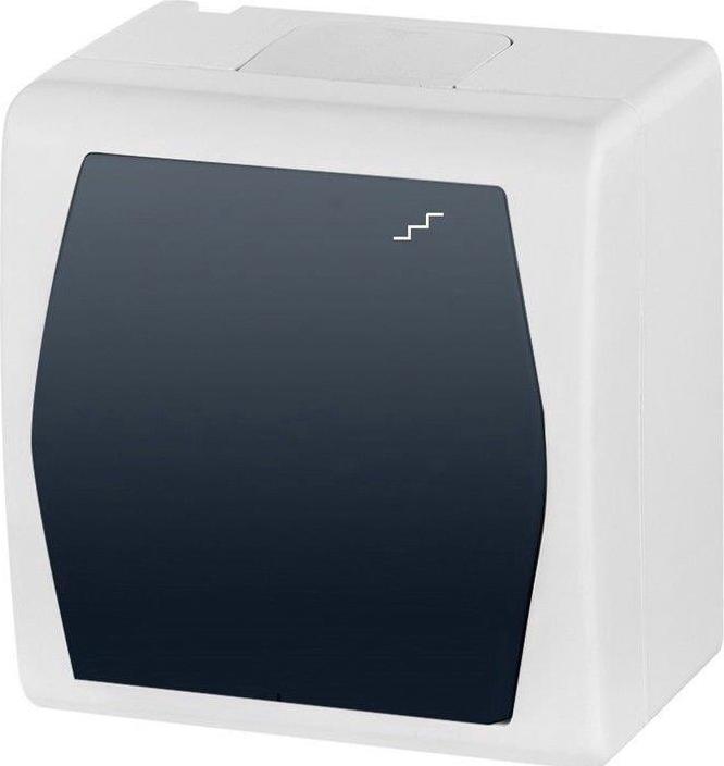 Elektro-Plast SWITCH HERMES 2 1003-01 WHITE GREY