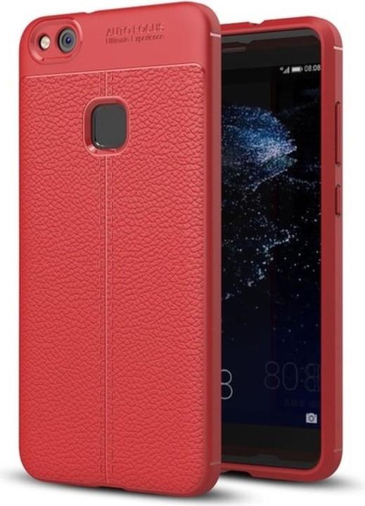 König Design Huawei P10 Lite Handy Hülle Schutz Case Back Cover Silikon Bumper Ultra Slim Rot (Huawei P10 Lite)
