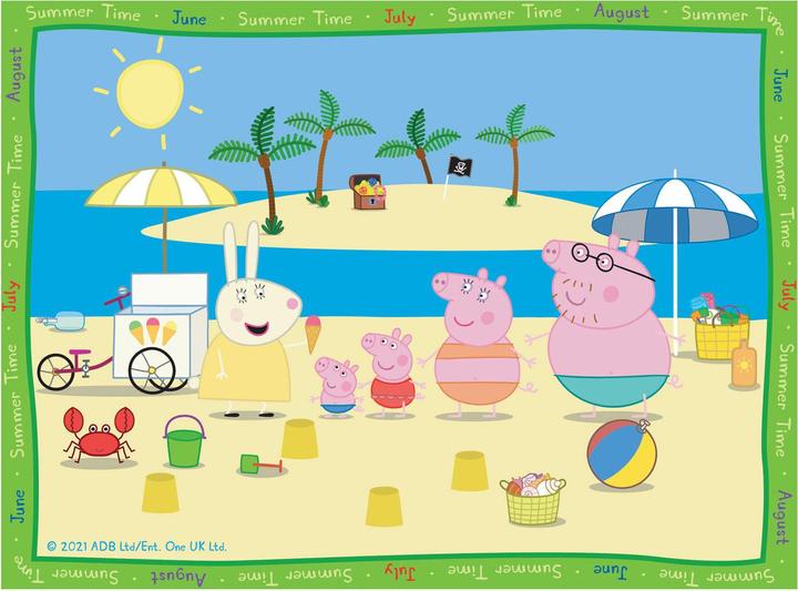 Produktbild Ravensburger Peppa Pig Jahreszeiten-Puzzle (24 Teile)