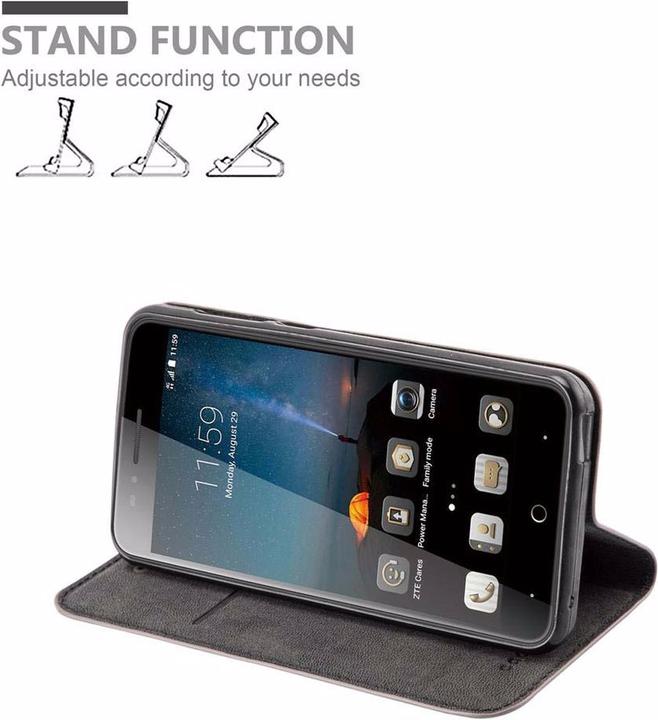 Immagine prodotto Cadorabo Copertina magnetica invisibile del libro (ZTE Blade A612)