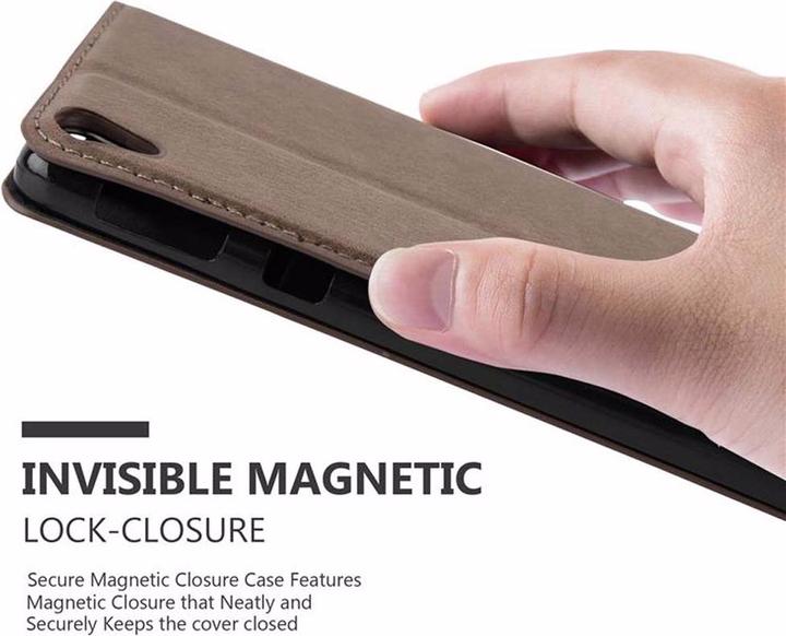 Immagine prodotto Cadorabo Copertina magnetica invisibile del libro (Sony Xperia E5)