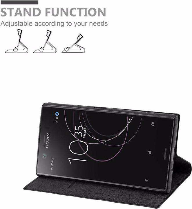 Produktbild Cadorabo Book Invisible Magnet Cover (Sony Xperia XZ1)