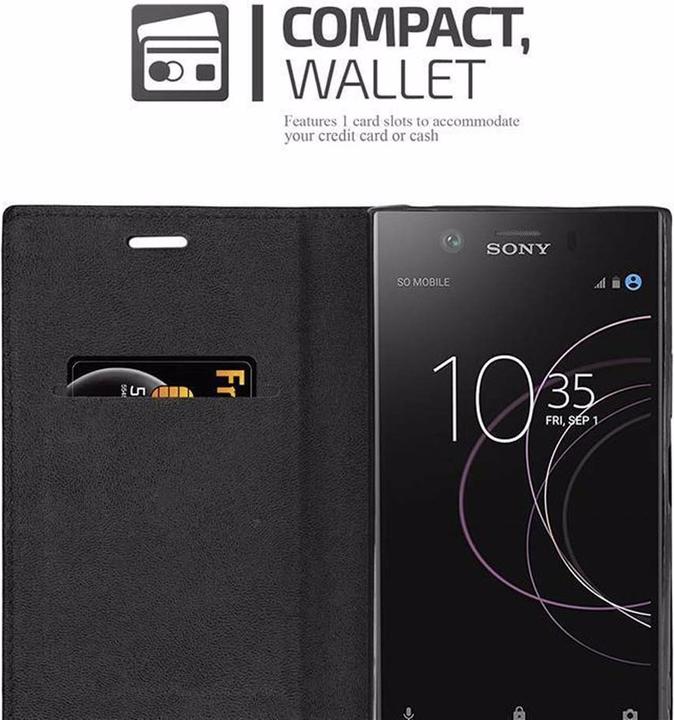 Produktbild Cadorabo Book Invisible Magnet Cover (Sony Xperia XZ1)