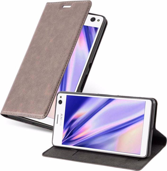 Immagine prodotto Cadorabo Copertina magnetica invisibile del libro (Sony Xperia C4)