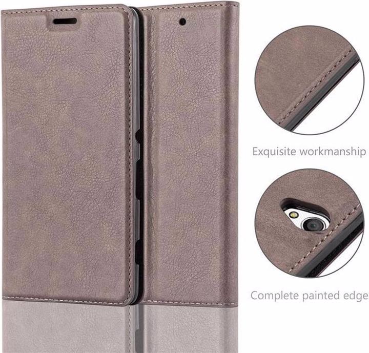 Immagine prodotto Cadorabo Copertina magnetica invisibile del libro (Sony Xperia C4)