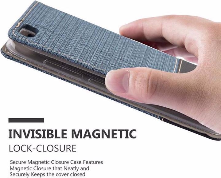 Actual product image Cadorabo Book Jeans Optics Cover (Mi 5s)