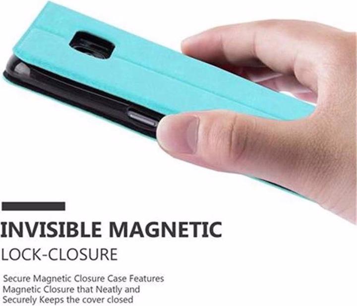 Produktbild Cadorabo Book mit View Doppelfenster Cover (Samsung Galaxy S7 Edge)