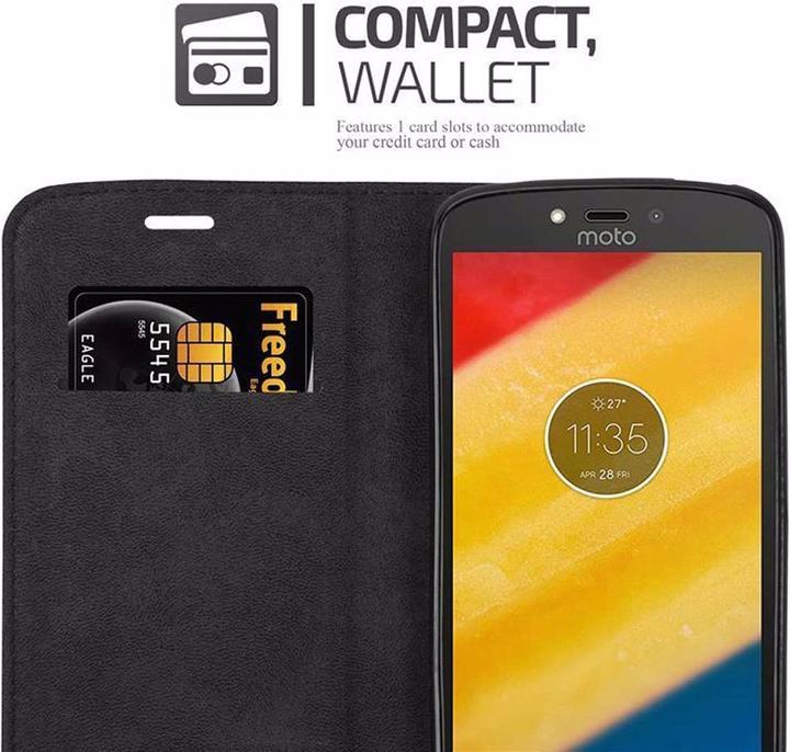 Immagine prodotto Cadorabo Copertina magnetica invisibile del libro (Motorola Moto C Plus)