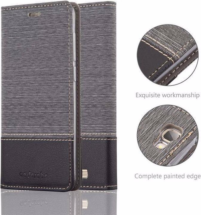Produktbild Cadorabo Book Jeans Optik Cover (ZTE Blade A612)