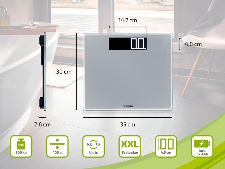 Produktbild Soehnle Style Sense Comfort 600 (200 kg)