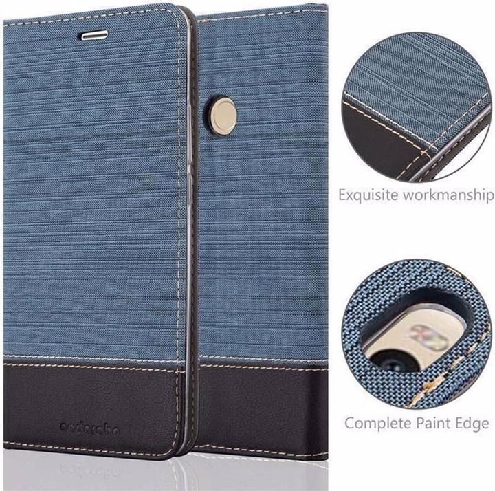 Produktbild Cadorabo Book Jeans Optik Cover (Xiaomi Mi Max 2)