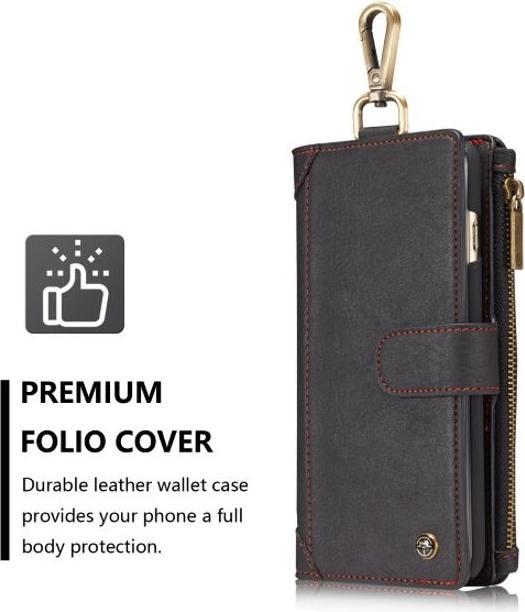 Produktbild Caseme Schlankes Leder Etui mit Portemonnaie (Apple iPhone 6s Plus, Apple iPhone 6 Plus)