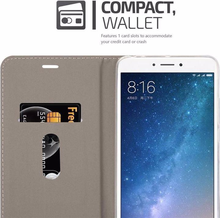 Produktbild Cadorabo Book Jeans Optik Cover (Xiaomi Mi Max 2)
