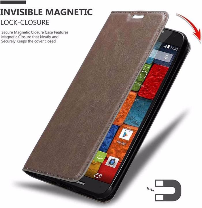 Immagine prodotto Cadorabo Copertina magnetica invisibile del libro (Motorola Moto X2)