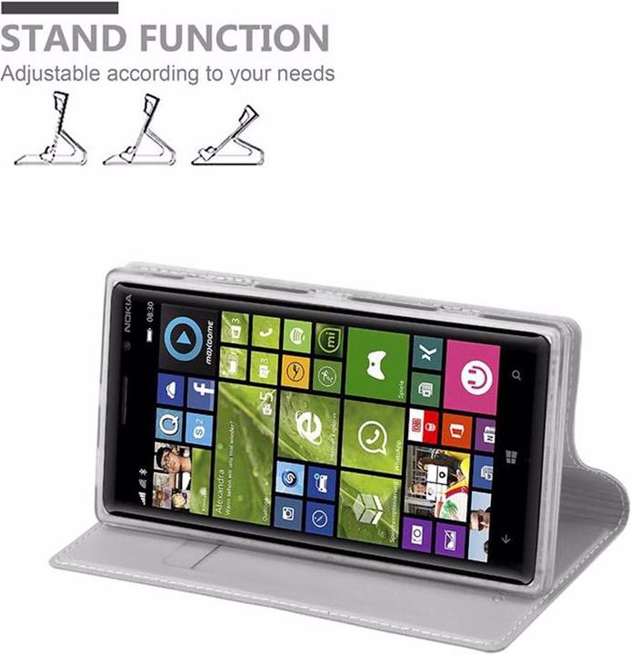 Produktbild Cadorabo Book Classy Style Cover (Nokia Lumia 830)