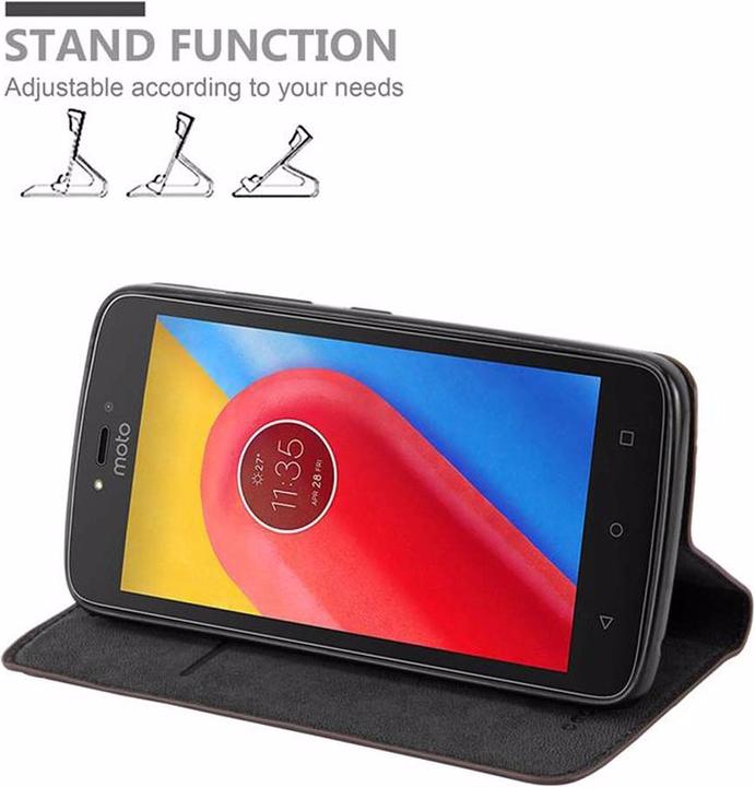 Immagine prodotto Cadorabo Copertina magnetica invisibile del libro (Motorola Moto C)