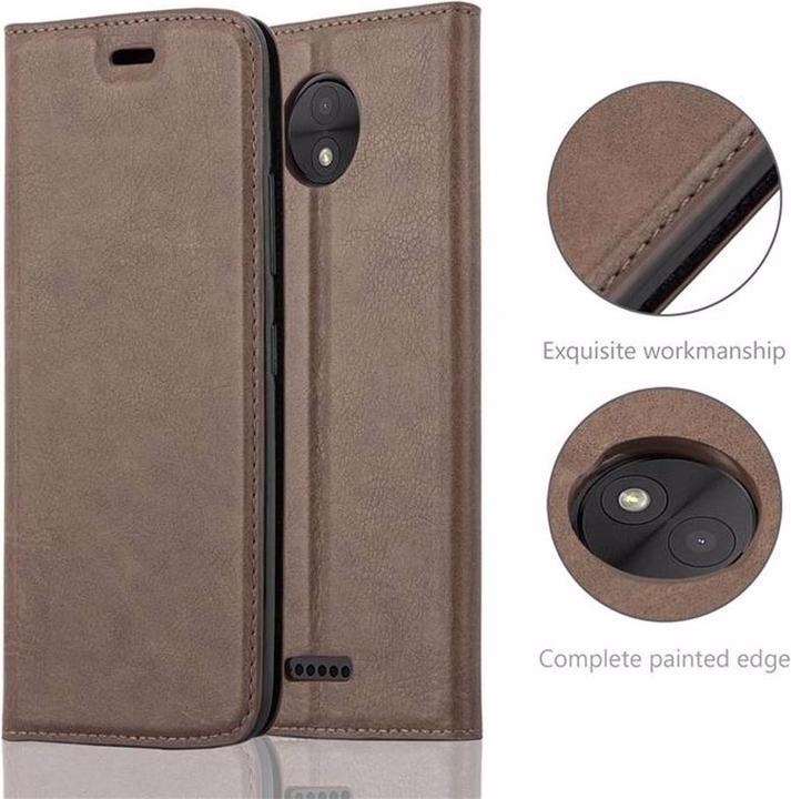 Immagine prodotto Cadorabo Copertina magnetica invisibile del libro (Motorola Moto C)