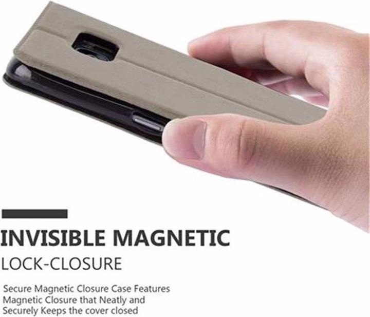 Produktbild Cadorabo Book mit View Doppelfenster Cover (Samsung Galaxy S7 Edge)