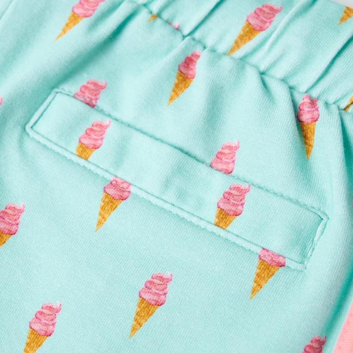 Actual product image VidaXL Children's shorts with drawstring Light mint green 92.Material (92)