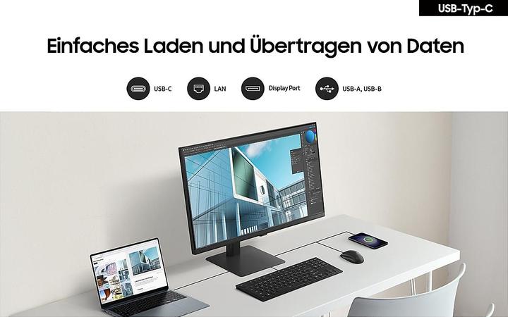 Actual product image Samsung ViewFinity S6 - S60UD (2560 x 1440 pixels, 32")