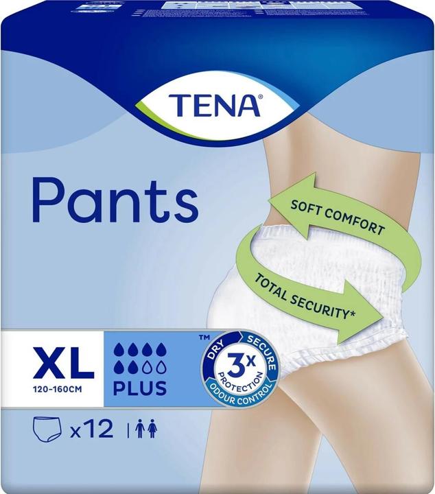 Tena Pants Plus XL (12 x, Large)