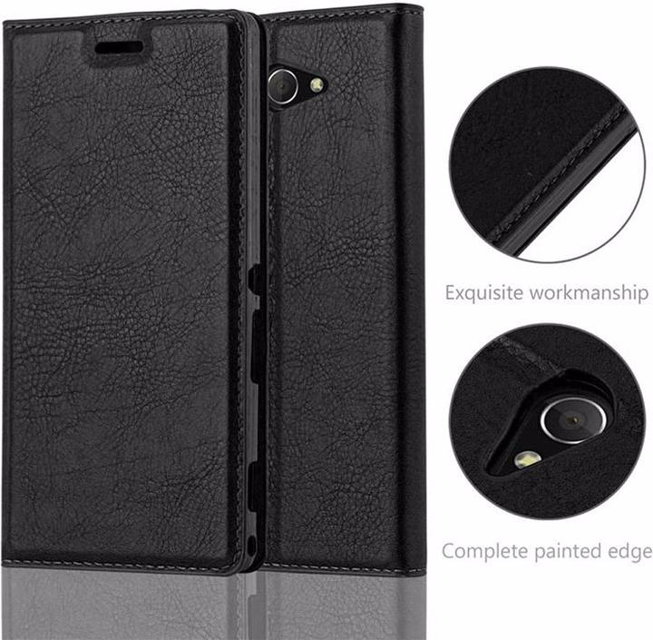 Produktbild Cadorabo Book Invisible Magnet Cover (Sony Xperia M2 Aqua)